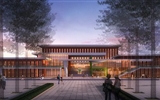 我院一期擴(kuò)建項(xiàng)目大學(xué)生活動(dòng)中心、2棟學(xué)生公寓樓建設(shè)完成主體封頂