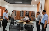 西北師范大學(xué)梁旺兵一行來?？疾熘笇?dǎo)